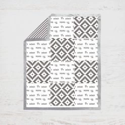 Bacati - Love Gray/Silver 4 Pc Crib Bedding Set With Diaper Caddy 9 Bacati - Love Gray/Silver 4 Pc Crib Bedding Set With Diaper Caddy -Nursery Nest Deals Store GUEST 5dd8d5d7 de16 46be bcfa e734474e0c93 1