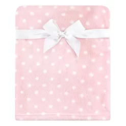 Hudson Baby Infant Girl Plush Blanket With Security Blanket, Rhino, One Size -Nursery Nest Deals Store GUEST 611fbd21 e28f 4c4e bbea 8063829cfc74