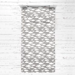 Bacati - Clouds In The City White Gray 3 Pc Toddler Bedding Sheet Set 7 Bacati - Clouds In The City White Gray 3 Pc Toddler Bedding Sheet Set -Nursery Nest Deals Store GUEST 66b5cf34 bd91 4c81 b25e 7cd0a383d45f