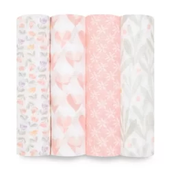 Aden + Anais Essentials Muslin Swaddle Blankets - 4pk -Nursery Nest Deals Store GUEST 6d58348e e99f 45c1 be01 a4f00587186d