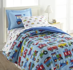 Wildkin Kids 100% Cotton Flannel Sheet Set
