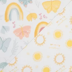 Sammy & Lou Butterflies And Sunshine Microfiber Crib Sheet - 2pk 9 Sammy & Lou Butterflies And Sunshine Microfiber Crib Sheet - 2pk -Nursery Nest Deals Store GUEST 74ec61db 8b68 4346 8d77 4ede7ddf2612