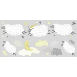 RoomMates Counting Sheep Peel And Stick Wall Decal 8 RoomMates Counting Sheep Peel And Stick Wall Decal -Nursery Nest Deals Store GUEST 77e93a36 e472 4532 8a48 bf7c831c026c