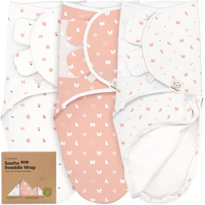 3pk Soothe Zippy Baby Swaddles 0-3 Months, Newborn Sleep Sacks, Zipper Swaddle, Wearable Swaddle Blanket 13 3pk Soothe Zippy Baby Swaddles 0-3 Months, Newborn Sleep Sacks, Zipper Swaddle, Wearable Swaddle Blanket - Image 13