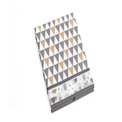 Bacati - Woodlands Gray/Beige Neutral Collapsible Laundry Hamper -Nursery Nest Deals Store GUEST 7b8f5932 7e1a 4e1c a1e0 308bebd26732