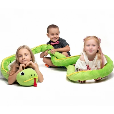 13-ft Plush Counting Snake 1 13-ft Plush Counting Snake