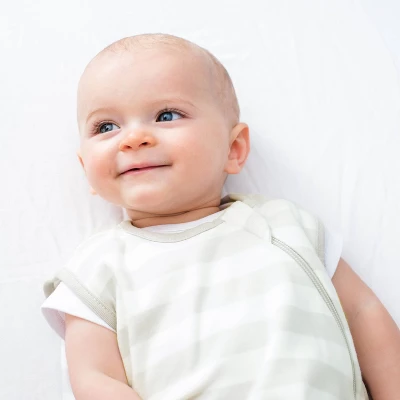 Ecolino Organic Cotton Basic Baby Swaddle Wrap, Gray, 6-18 Months 3 Ecolino Organic Cotton Basic Baby Swaddle Wrap, Gray, 6-18 Months - Image 3