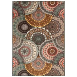Bohemian Medallion Non-Slip Washable Indoor/ Outdoor Area Rug By Blue Nile Mills 9 Bohemian Medallion Non-Slip Washable Indoor/ Outdoor Area Rug By Blue Nile Mills -Nursery Nest Deals Store GUEST 8452d70f 78fd 402e 9646 56676232e917