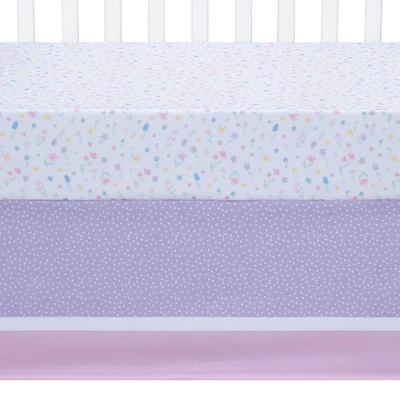 Sammy & Lou Rainbow Showers Crib Bedding Set - 4pc 3 Sammy & Lou Rainbow Showers Crib Bedding Set - 4pc - Image 3