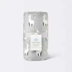 Jersey Knit Reversible Faux Fur Blanket Llamas - Cloud Island™ Blue/White -Nursery Nest Deals Store GUEST 89073436 24a2 433a a9a5 566b5c2024ab