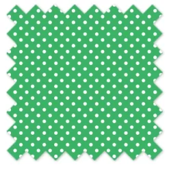 Bacati - Pin Dots Crib/Toddler Bed Skirt - Green