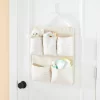 Wall Hanging Storage With Slub Stitching - Cream - Cloud Island™