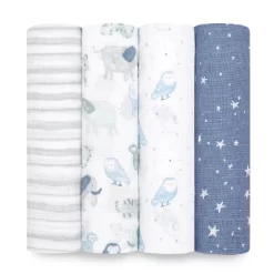 Aden + Anais Essentials Muslin Swaddle Blankets - 4pk -Nursery Nest Deals Store GUEST 9130528f 22c1 436d 86fd e2e05b84ede2