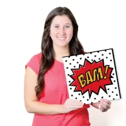 Big Dot Of Happiness Bam Superhero - Kids Room, Nursery Decor And Home Decor - 11 X 11 Inches Nursery Wall Art - Set Of 4 Prints For Baby's Room -Nursery Nest Deals Store GUEST 917058da 8641 4fc4 8bfe 310e24b1eb2b