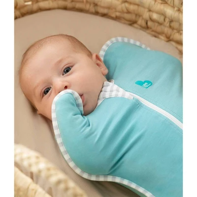 Love To Dream Ecovero Swaddle Wrap - Marine - Newborn 3 Love To Dream Ecovero Swaddle Wrap - Marine - Newborn - Image 3