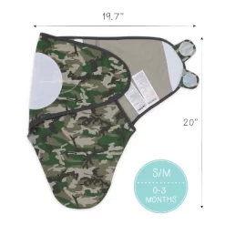 The Peanutshell Camo Elephant Swaddle Wrap For Newborn, Infant - 3-Pack 11 The Peanutshell Camo Elephant Swaddle Wrap For Newborn, Infant - 3-Pack -Nursery Nest Deals Store GUEST 9eb61316 7c49 4ba8 a8aa 66f321e3fb3e