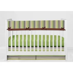 Bacati - Mod Dots Stripes Green Yellow Beige Brown 6 Pc Crib Bedding Set With Long Rail Guard Cover 16 Bacati - Mod Dots Stripes Green Yellow Beige Brown 6 Pc Crib Bedding Set With Long Rail Guard Cover -Nursery Nest Deals Store GUEST 9ef71038 4cbd 428f aa74 596fafb3f15f