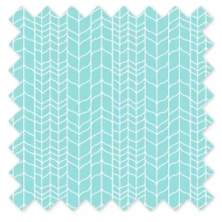 Bacati - Safari Animals Aqua Grid Print 100 Percent Cotton Universal Baby US Standard Crib Or Toddler Bed Fitted Sheet -Nursery Nest Deals Store GUEST a39fba24 ee7c 4838 84be 8f7d56c6b382