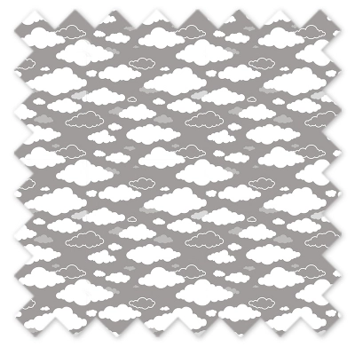 Bacati - Clouds In The City White Gray 3 Pc Toddler Bedding Sheet Set 5 Bacati - Clouds In The City White Gray 3 Pc Toddler Bedding Sheet Set - Image 5