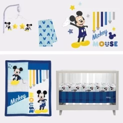Lambs & Ivy Forever Mickey Mouse Fitted Crib Sheet 5 Lambs & Ivy Forever Mickey Mouse Fitted Crib Sheet -Nursery Nest Deals Store GUEST aa7fda83 1034 477a ad96 d24b652add1d