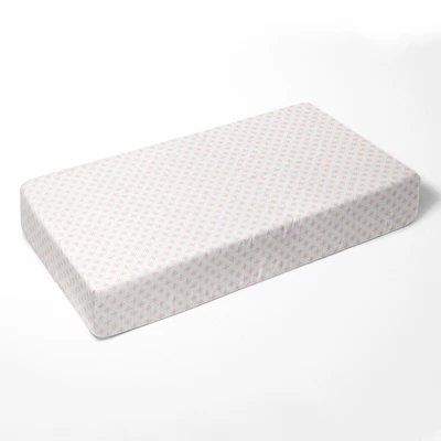 Bacati - Petals Coral Muslin 3 Pc Toddler Bed Sheet Set 100 Percent Cotton 3 Bacati - Petals Coral Muslin 3 Pc Toddler Bed Sheet Set 100 Percent Cotton - Image 3