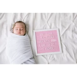 Pearhead Letterboard Wall Sign Panel -Nursery Nest Deals Store GUEST b0033d35 74a0 4d30 8adf 503377c3e4af