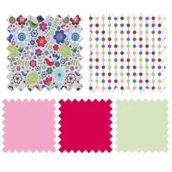 Bacati - Botanical Floral Birds Pink Multicolor 6 Pc Crib Bedding Set With Long Rail Guard Cover -Nursery Nest Deals Store GUEST b29246d1 cf2c 4a68 a4cb 1e5401baff7f