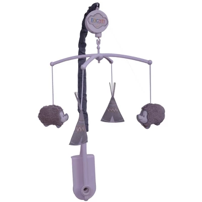 Bacati - Woodlands Forest Animals Beige/Grey 10 Pc Crib Bedding Set With 2 Crib Fitted Sheets 3 Bacati - Woodlands Forest Animals Beige/Grey 10 Pc Crib Bedding Set With 2 Crib Fitted Sheets - Image 3