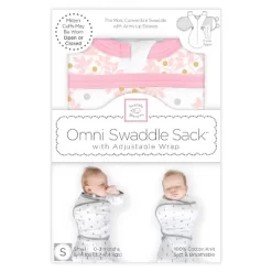SwaddleDesigns Omni Swaddle Sack Swaddle Wrap - Pink Heavenly Floral - S - 0-3 Months -Nursery Nest Deals Store GUEST b53e2725 eb56 446d 986e 5cb6a9f107e0