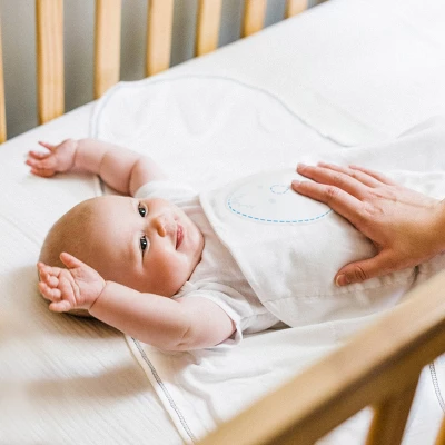 Nested Bean Zen 100% Cotton Swaddle Wrap Classic 5 Nested Bean Zen 100% Cotton Swaddle Wrap Classic - Image 5