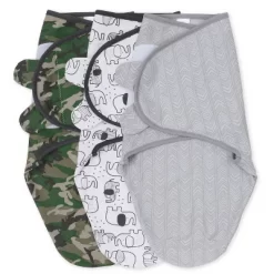 The Peanutshell Camo Elephant Swaddle Wrap For Newborn, Infant - 3-Pack 13 The Peanutshell Camo Elephant Swaddle Wrap For Newborn, Infant - 3-Pack -Nursery Nest Deals Store GUEST bad68783 d313 4249 8d8c eebf9daea07d