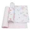 Living Textiles|2PK Jersey Swaddle - Fly Away