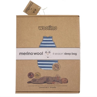 Woolino 4 Season Ultimate Baby Swaddle Wrap, Merino Wool, 2 Months - 2 Years, Navy Blue 1 Woolino 4 Season Ultimate Baby Swaddle Wrap, Merino Wool, 2 Months - 2 Years, Navy Blue