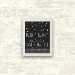 RoomMates Framed Wall Poster Prints Brave And Beautiful -Nursery Nest Deals Store GUEST c0d0ba52 1606 4282 9ba1 c7e9d90b2ab5
