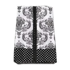 Bacati - Classic Damask Black/Grey/White 10 Pc Crib Bedding Set With Long Rail Guard Cover -Nursery Nest Deals Store GUEST c5b6947a 8281 471d 8afb d4567c92d221