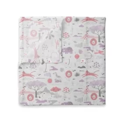 Jungle Safari Girls Lilac/Coral 2 Pack Muslin Swaddling Blanket 11 Jungle Safari Girls Lilac/Coral 2 Pack Muslin Swaddling Blanket -Nursery Nest Deals Store GUEST c5cdda3a 4bd0 443c 8479 4bba06e65c95