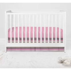 Bacati - Mod Dots Stripes Pink Fuschia Beige Chocolate 10 Pc Crib Bedding Set With Long Rail Guard Cover 13 Bacati - Mod Dots Stripes Pink Fuschia Beige Chocolate 10 Pc Crib Bedding Set With Long Rail Guard Cover -Nursery Nest Deals Store GUEST c5d52dc8 79a1 4dda 8a20 0de62cad6b53 1