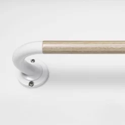 Blackout Kids' Curtain Rod Natural Wood/White - Pillowfort™ -Nursery Nest Deals Store GUEST c79cd4e8 6019 4b07 a1be 514978eec1d8