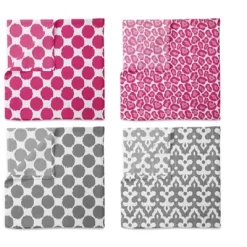 Bacati - Ikat Dots Leopard Pink Grey Muslin Girls 10 Pc Crib Set With Wall Hangings & Mobile 12 Bacati - Ikat Dots Leopard Pink Grey Muslin Girls 10 Pc Crib Set With Wall Hangings & Mobile -Nursery Nest Deals Store GUEST cfd0064b f7cc 410e 87df 41e8bb493422 1