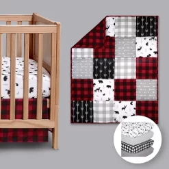 The Peanutshell Buffalo Plaid Crib Bedding Set, Woodland, 4pc To 12 Pc -Nursery Nest Deals Store GUEST d1dd25c2 f45d 4a1b a47c 70556f809d10