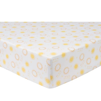 Sammy & Lou Butterflies And Sunshine Microfiber Crib Sheet - 2pk 2 Sammy & Lou Butterflies And Sunshine Microfiber Crib Sheet - 2pk - Image 2