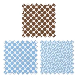 Bacati - Ikat Blue/Chocolate Swaddling Muslin Blankets Set Of 4 7 Bacati - Ikat Blue/Chocolate Swaddling Muslin Blankets Set Of 4 -Nursery Nest Deals Store GUEST d490fa9b be90 423f aa71 68de6fa22643