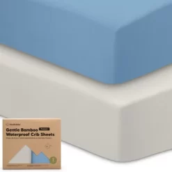 KeaBabies Waterproof Crib Sheets For Boys, Girls, 2pk Baby Fitted Crib Sheet, Waterproof Crib Mattress Protector Sheets 19 KeaBabies Waterproof Crib Sheets For Boys, Girls, 2pk Baby Fitted Crib Sheet, Waterproof Crib Mattress Protector Sheets -Nursery Nest Deals Store GUEST d490fd55 3068 4db3 b0e8 54d788b7c41a