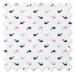 Bacati - Little Sailor Girls Whales/Boats Muslin 4 Pc Toddler Bedding Set 16 Bacati - Little Sailor Girls Whales/Boats Muslin 4 Pc Toddler Bedding Set -Nursery Nest Deals Store GUEST da4eb90a 90b3 4086 a09b 82c20201b172