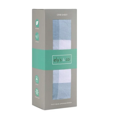 Ely's & Co. Baby Fitted Crib Sheet 100% Combed Jersey Design 3 Ely's & Co. Baby Fitted Crib Sheet 100% Combed Jersey Design - Image 3