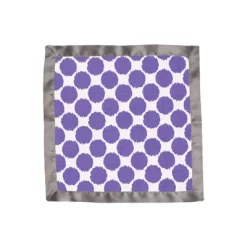 Bacati - Ikat Lilac/Gray Dots/Leopard Muslin 2 Pc Security Blankets -Nursery Nest Deals Store GUEST eb0b218f 6a6f 484d b2bd fb9e2795df45