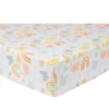 Sammy & Lou Butterflies And Sunshine Microfiber Crib Sheet - 2pk