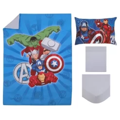 4pc Toddler Marvel Team Avengers Bedding Set 10 4pc Toddler Marvel Team Avengers Bedding Set -Nursery Nest Deals Store GUEST ec743705 1481 4848 8dd4 fd53ee29b8a8