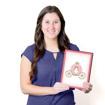 Big Dot Of Happiness Little Princess Crown - Castle Nursery Wall Art And Kids Room Decorations - Gift Ideas - 7.5 X 10 Inches - Set Of 3 Prints 4 Big Dot Of Happiness Little Princess Crown - Castle Nursery Wall Art And Kids Room Decorations - Gift Ideas - 7.5 X 10 Inches - Set Of 3 Prints - Image 4