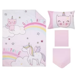 4pc Toddler Everything Caticorn Girl Power Kids' Bedding Set 12 4pc Toddler Everything Caticorn Girl Power Kids' Bedding Set -Nursery Nest Deals Store GUEST f1b157e0 bb7b 4a65 80e4 21e68bef7bd7